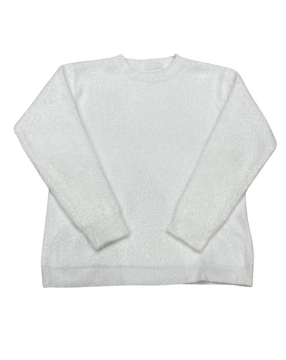 Beautiful and Stylish White Sweater 